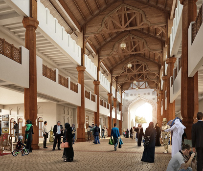 Diyar Al Muharraq Lays Foundation for Souq Al Baraha